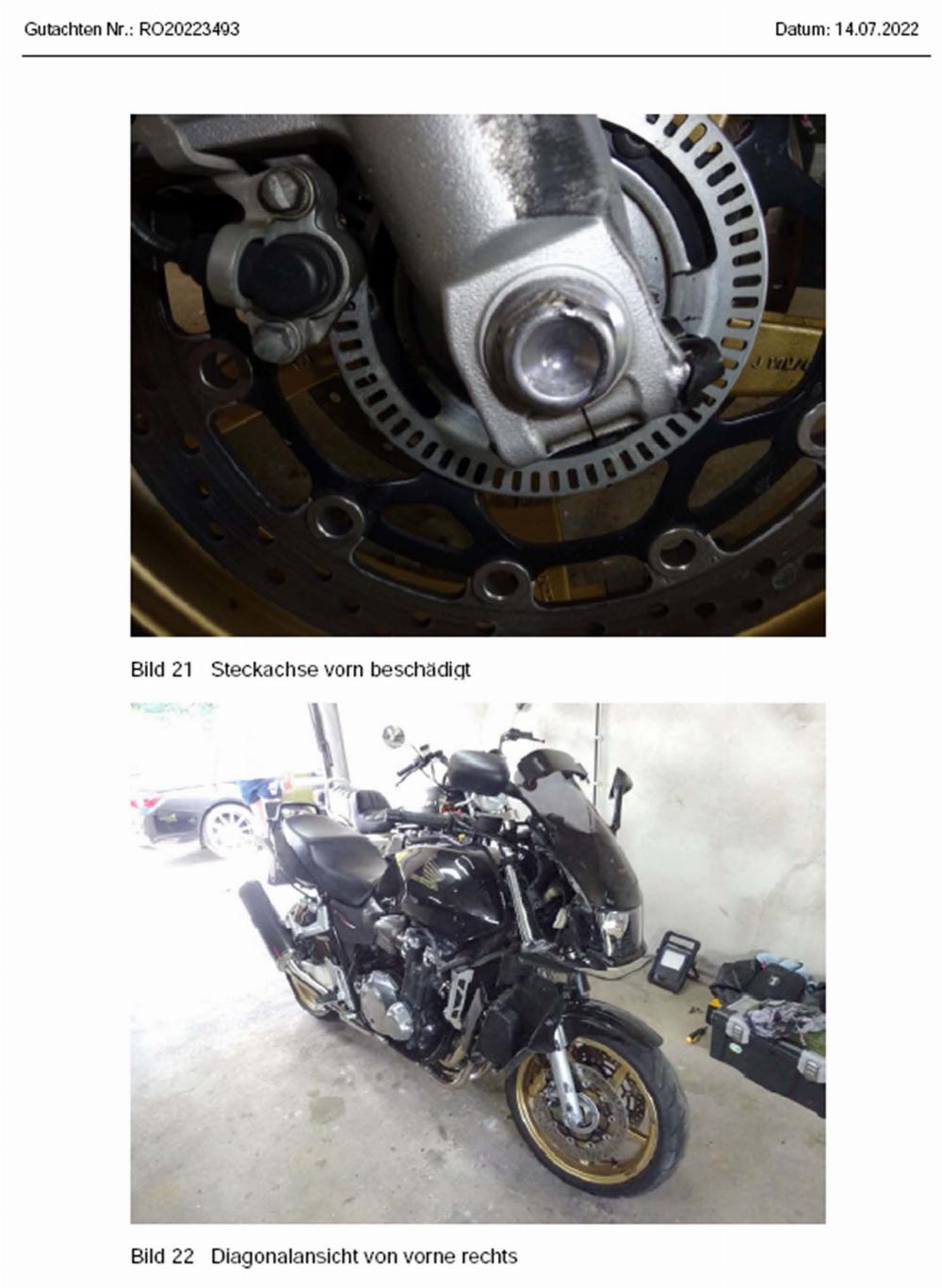Motorrad verkaufen Honda CB 1300 S ABS Ankauf